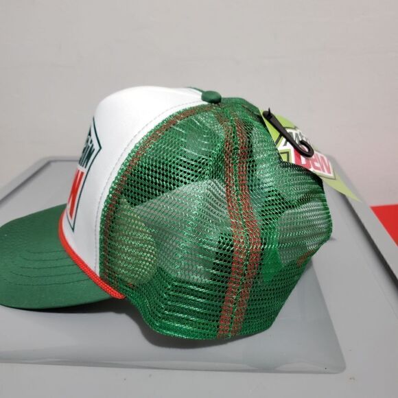 Mountain Dew Soda Men's Officially Licensed Classic Logo Foam Trucker Hat nwt - Picture 3 of 8